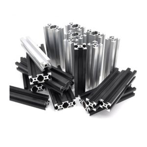 China Square Mill Finish 6063 T5 V Slot Aluminium Extrusion Profile on sale