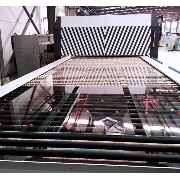 Quality Continuous Toughing Glass Making Machine with Fan Advanced Technology and Customization for sale