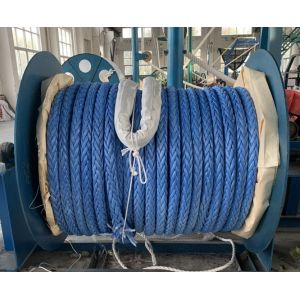 12 Strand Braided Uhmwpe Tug Boat Towing Rope Ship Mooring Hawser Rope