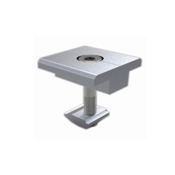 Quality Rack Fixing Solar Panel Clamps for 30mm-50mm Aluminum Alloy Frame OEM Accepted for sale