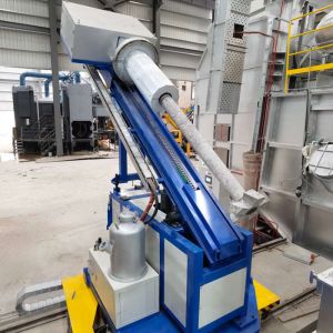 Refining Gas Pressure Of 0.4～0.6MPa Flux Injection Machine For Aluminum Liquid