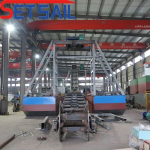 75kw-240kw Main Engine Power Chain Bucket River Gold Dredging Machinery for