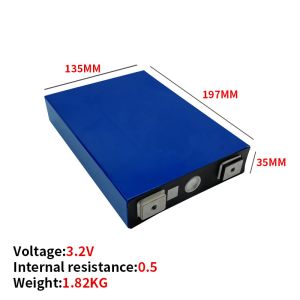Lithium Phosphate Rechargeable Solar Batteries 1.82Kg