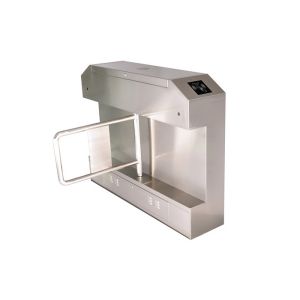 Biometric Access Control Security Swing Gate , 304 Stainless Steel Turnstile