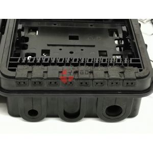 FTTH Distribution Fiber Cable Joint Box Waterproof 8 Cores With LGX Module