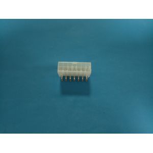 Double Row PCB Board Connector , 4.2 Mm Pitch Pin Header Connector Right Angle