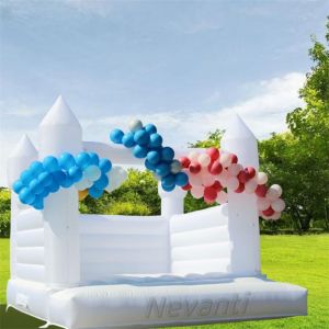 Customized White Bouncy Castle for Your B2B Needs Free Shipping