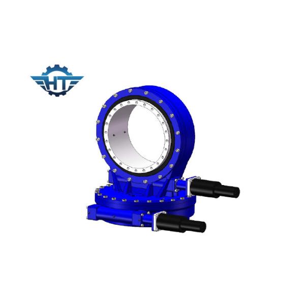 IP 66 Worm And Gear Structure Slew Drive Gearbox SDE7 With Nema 23 For Dual Axis