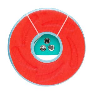 Resistance Bite Flying Disc Toy Rubber Soft Dog Frisbee Interactive