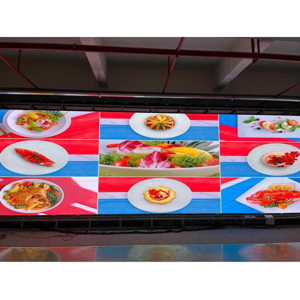 Digital Poster Indoor RGB LED Panel Display Die-cast Aluminum Material for