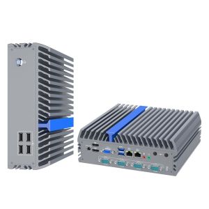 Rugged Industrial PC Dual Gigabit LAN Embedded PC With Up To 64GB Memory