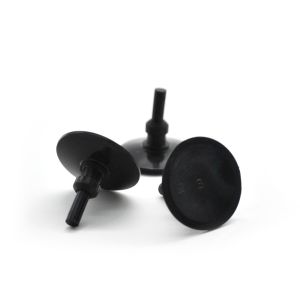Auto Air Black Silicone Round Rubber Stopper Low Temperature Resistance