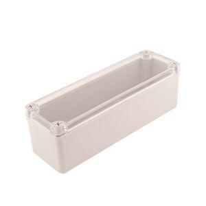 Weatherproof IP65 250*80*70mm Clear Plastic Enclosure Box