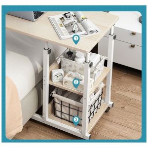 Black/Silver/Custom Frame Manual Height Adjustable Computer Sit Stand Table for