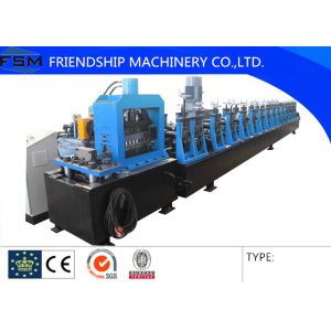 China Photovoltaic Support Racking Roll Forming Machine With Gearbox Driven , Low Noise on sale China Photovoltaic Support Racking Roll Forming Machine With Gearbox Driven , Low Noise on sale