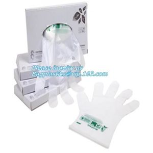 China Biodegradable Compostable Gloves, eco friendly products biodegradable compostable plastic disposable transparent gloves on sale
