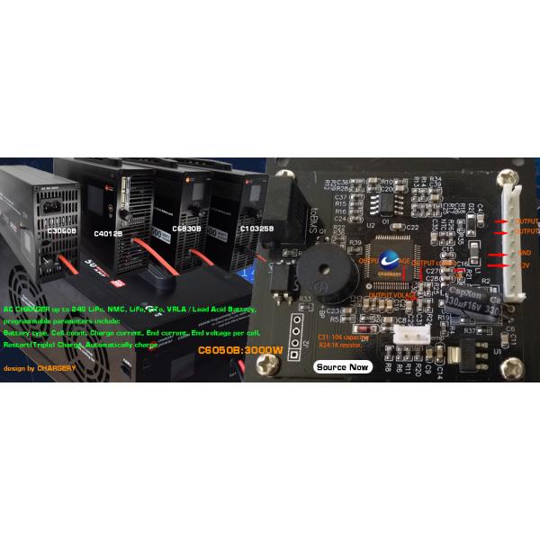 Rechargeable LFP Lifepo4 Lithium Battery Charger C10325 5S To 28S 102.2V