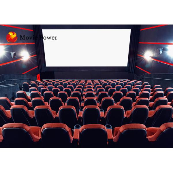Luxury HD Movie 4D Theater System With 3 DOF Motion Platform