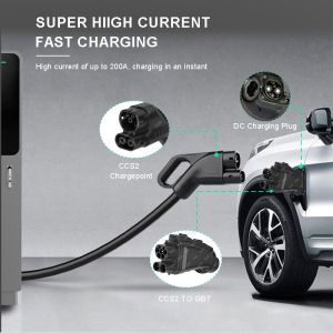 Ccs2 to Gbt Evse Charging Connector Ce Ev Dc Charger Chademo to Ccs2 to Gb/t