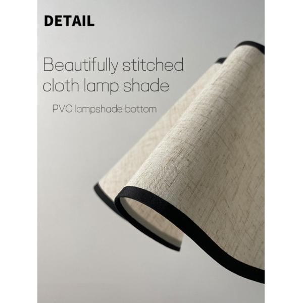 Modern LED Bedside Table Lamp Petal Umbrella Type S-Bar Metal Bedroom Hotel Table Lamp