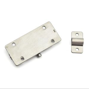 Wholesale 90mmx40mmx2.4mm Stainless Steel Spring Bolt Latch For Ships Vehicles Machine Tools from china suppliers