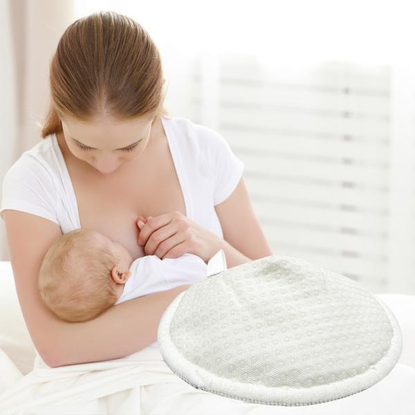 Customized Anti Spill Bamboo Reusable Breast Pads Nipple Pads Reusable