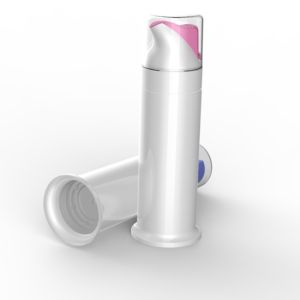 Cosmetic Packaging Tube 100ml Pp Airless Pump Toothpaste Container with