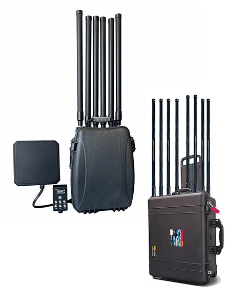 Long Range Drone Jamming Device With 1km Distance Remote Control Interface 9dBi