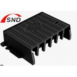 Slanted and Optimized Openings Cast Iron Gully Grate with Self-Cleaning Design