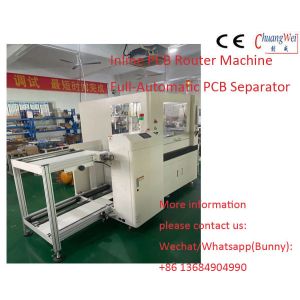 Wholesale PCB Depaneling Router Machines with CCD Camera Alignment &amp; CNC Programming Optional Inline or Offline from china suppliers