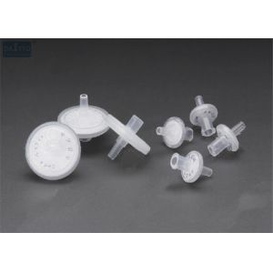 Stepped Hose Barb Disposable Syringe Filter Unit For Inkjet Inks Filtration