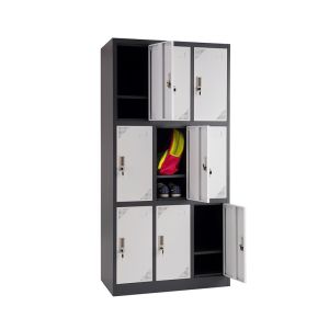 Office Knock Down Structure Hygienic Metal Cabinet Locker