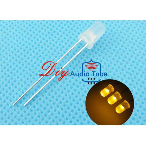 2 Pin Base Type Yellow LED Diode Sanan LED Chip For Electrical Appliances