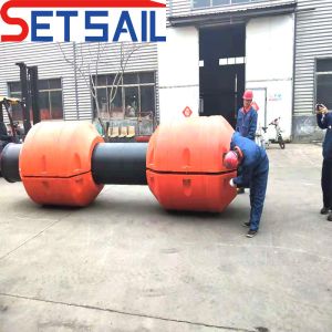 Wholesale CTN Slot Type Flanged Joint HDPE Dredge Pipe for Cutter Suction Dredger Shipping Cost from china suppliers