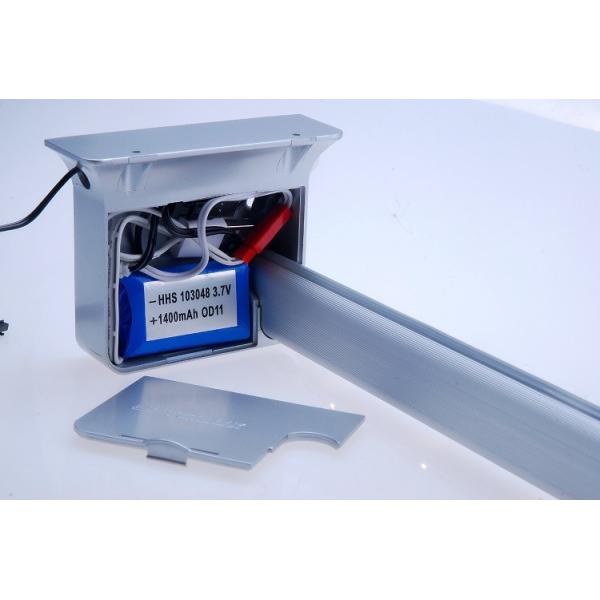 SILVER LED Driver/Battery Wardrobe Hanging Rob PIR Sensor 1500mm Cable A3170/A3370