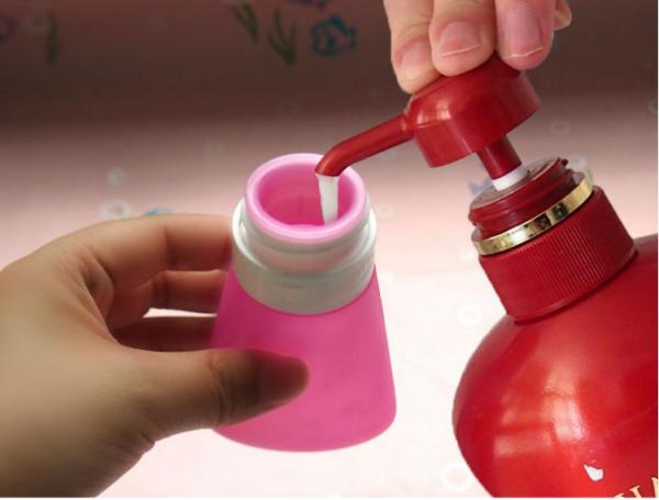 50ml top products hot selling new 2016 easy carry travel bottle silicone travel set