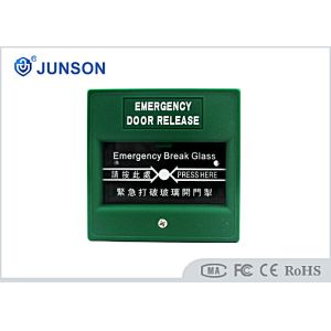36V DC Fire Exit Door Release Button 3A ABS with Dull Polish Finish