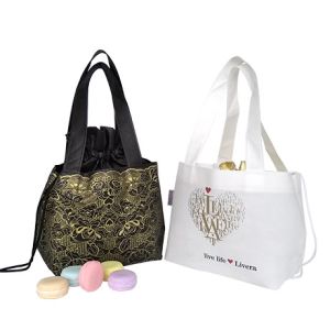 BSCI CMYK 25x30x13cm 160gsm Camouflage Drawstring Bag