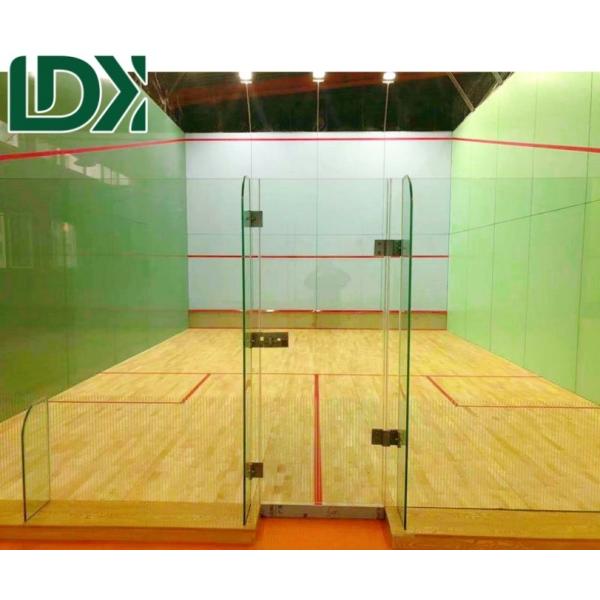 Indoor Squash Facility With High Grade Stainless Screws And International Standard Single Double Training Court