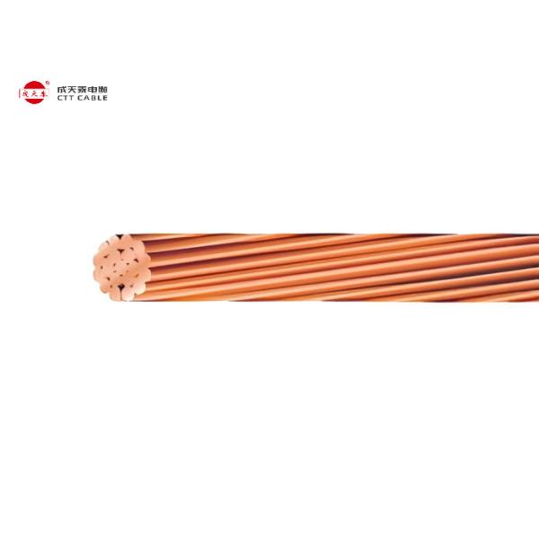 Safe Electrical Copper Conductor Cable Insulated Copper Wire Stranded Copper Cable