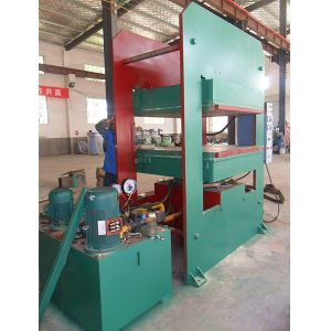 Rubber Vulcanizing Press Machine with Hot Press Machine PLC Control