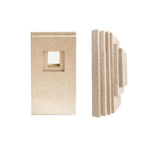 Buy cheap Metallurgy Refractory Insulation Board High Temperature Sandy Color from wholesalers