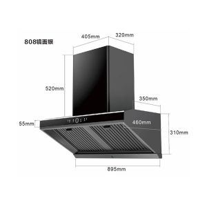 High-End Range Hood With Oil Fume Separation And Purification,oil Electric