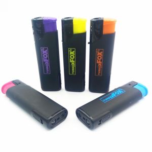 Customized Classic Disposable Cigarette Lighter With LED Light Dy-F003