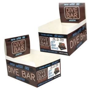 Varnish UV FSC Foldable Cardboard Gift Boxes Recycled Energy Protein Bar CMYK