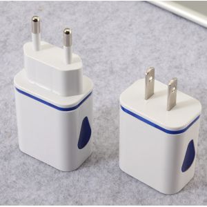 2018 new arrival LED luminous usb charger