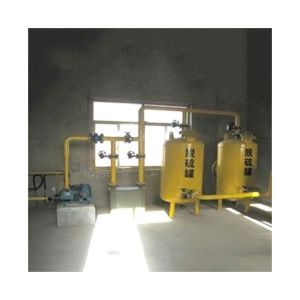 Full Automatic Biogas Purification Equipment With Sand Blasting Less Than 10ppm