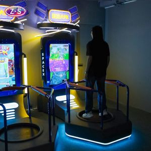 Buy cheap Five Themed Adventures Motion-Sensing Trampoline Featuring Obstacle Dodging from wholesalers