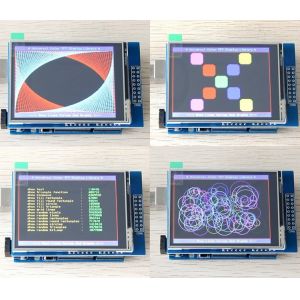 2.8 inch TFT Raspberry 320x240 resolution 20 PINS 8-bit parallel interface