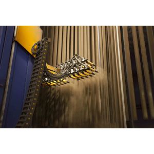 Wholesale CE Certificatioin Gas Heating System Vertical Powder Coating Production Line from china suppliers